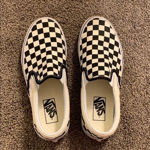 Slip on Checkered Vans